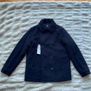 Uniqlo Boy’s Fleece Peacoat